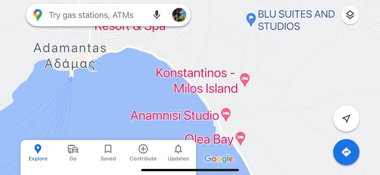 Blu Suites And Studios Адамас Экстерьер фото